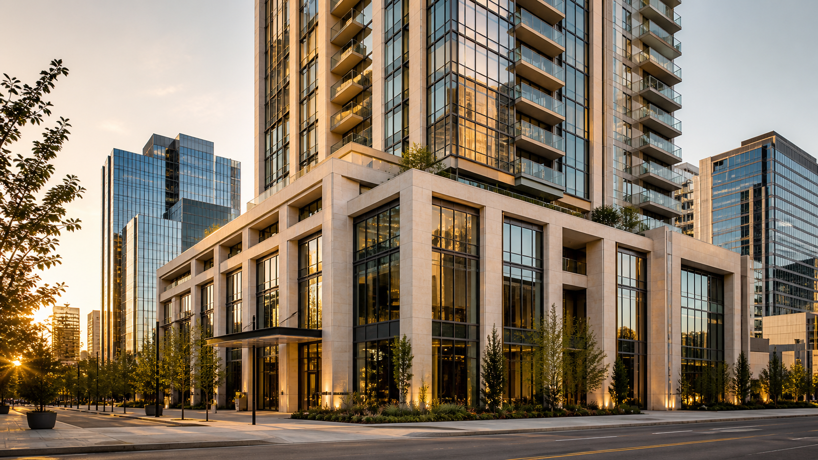 Five West Phase I condos for sale