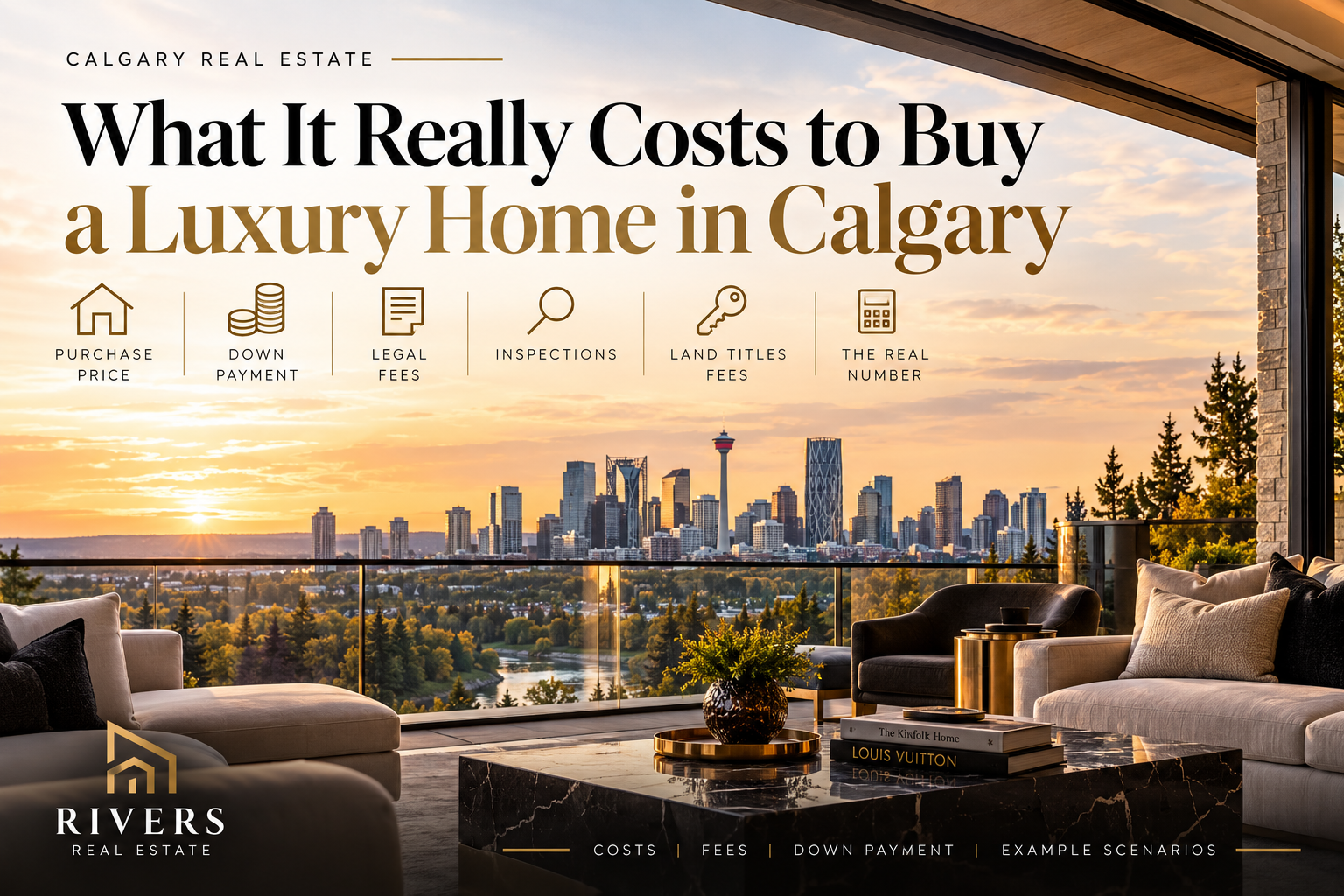 What It Really Costs to Buy a Luxury Home in Calgary